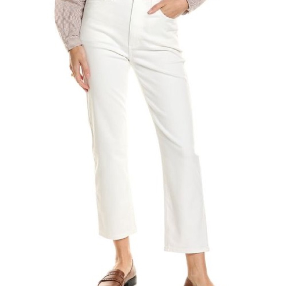 RAG & BONE Fern High-Rise White Slim Jean